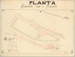 PLANTA DA CIDADE DE OURO PRETO - REG..